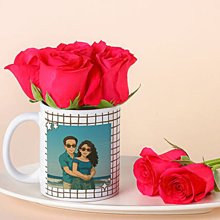 Gibli Art Rose cup