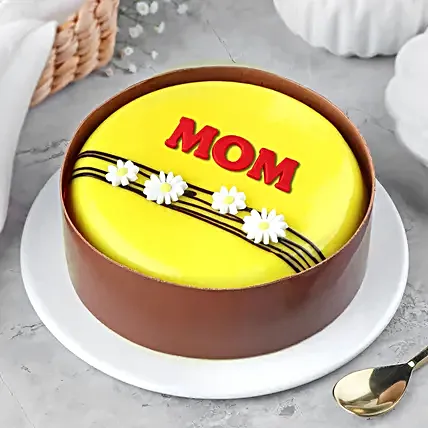 Floral Mango Cream Cake for Mom-picture-12