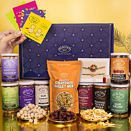 Nutri Bond Rakhi Gift Box with Healthy Delights-picture-10
