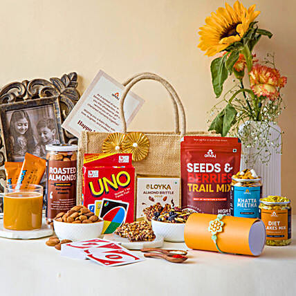 Playful Rakhi Snack Hamper-image-39