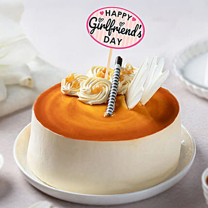 Golden Butterscotch Cake for Girlfriends Day 500 g-picture-34
