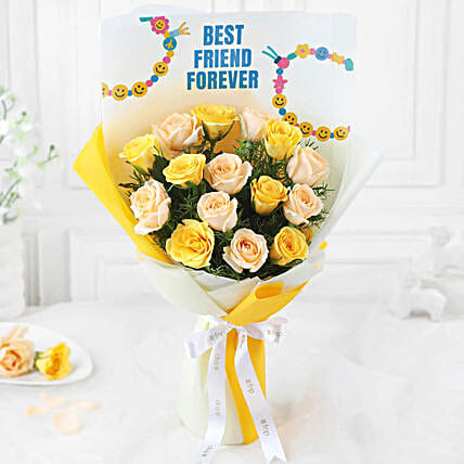 Bright Friendship Day Rose Bouquet-picture-11