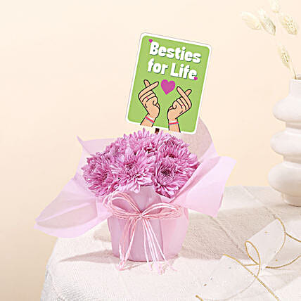 Dreamy Daisy Bouquet N Fridge Magnet Gift for BFF