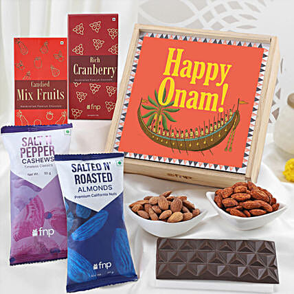 Onam Festive Chocolate N Nuts Hamper-image-24