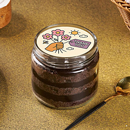 Thank You Chocolate Jar Cake-picture-28
