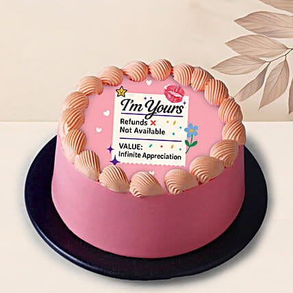 Im Yours Chocolate Bento Cake