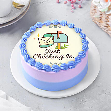 sweet check in chocolate cake
