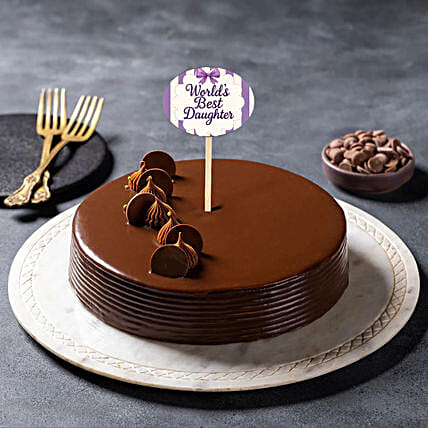 Elegant Daughters Day Truffle Cake 500 g-picture-23