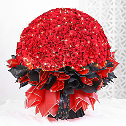 365 Scarlet Rose Bouquet-picture-13