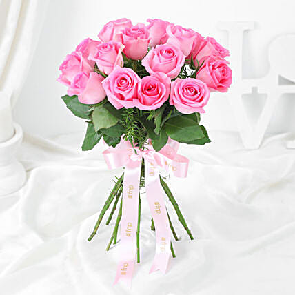 Blushing Sensation Rose Bouquet