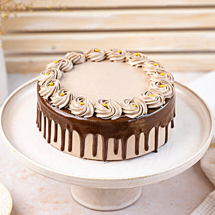 Chocolate Fudge Cake Half Kg Eggless-picture-15