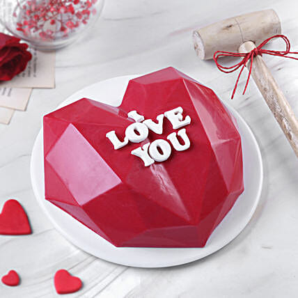 I Love You Pinata Cake 1Kg-image-31