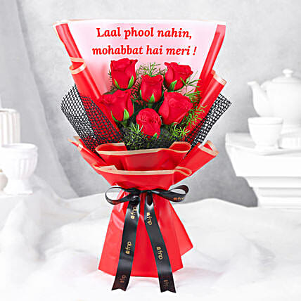 Laal Mohabbat Rose Bouquet