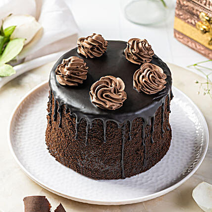 Paradise Designer Truffle Cake 1 Kg Eggless-picture-23
