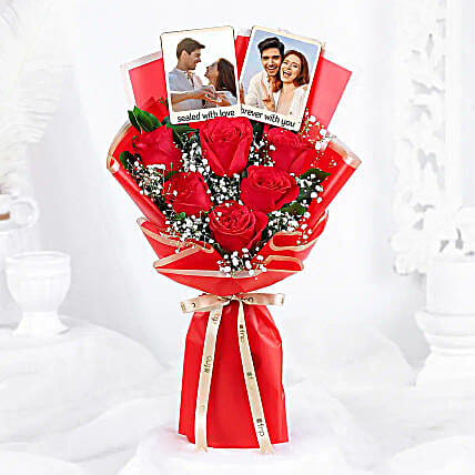 Roses N Fridge Magnet Love