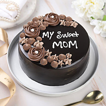 Sweetest Mom Cream Cake Eggless-picture-24