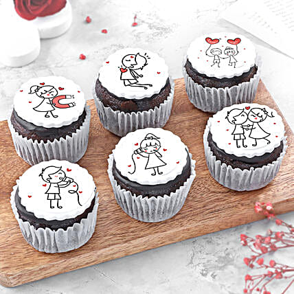 Valentine Special Cupcake Set of 6-picture-25