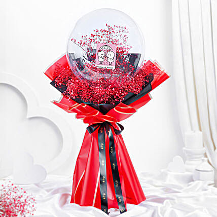 Whispering Hearts Balloon Arrangement-picture-39