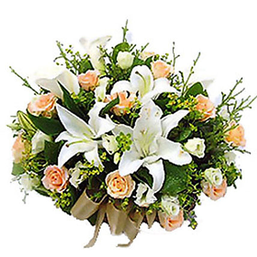 Basket Of Mixed Flowers:Send Flower Bouquets to Malaysia