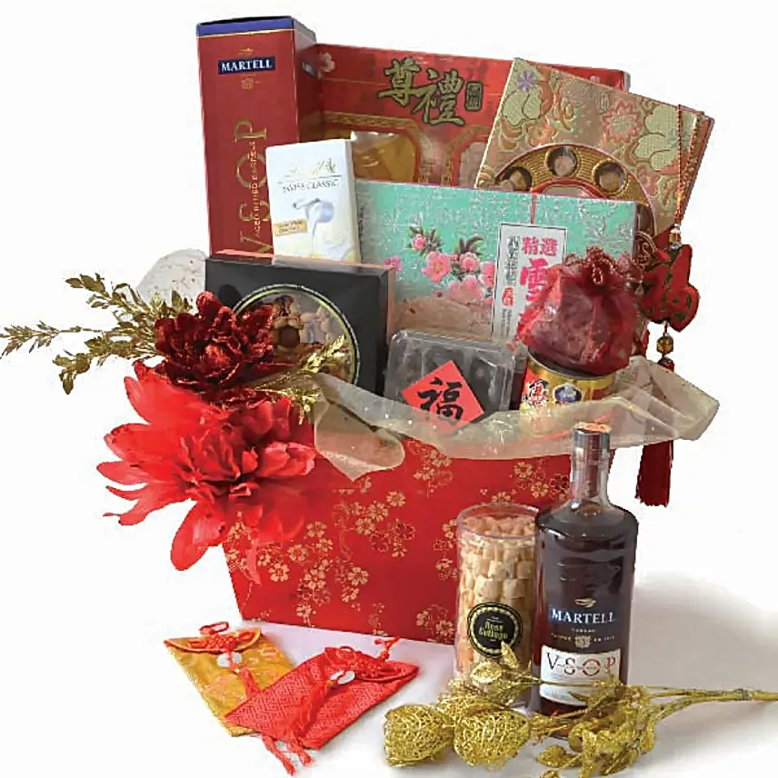Great Prosperity Oriental Hamper:Send Daughters Day Gifts to Malaysia