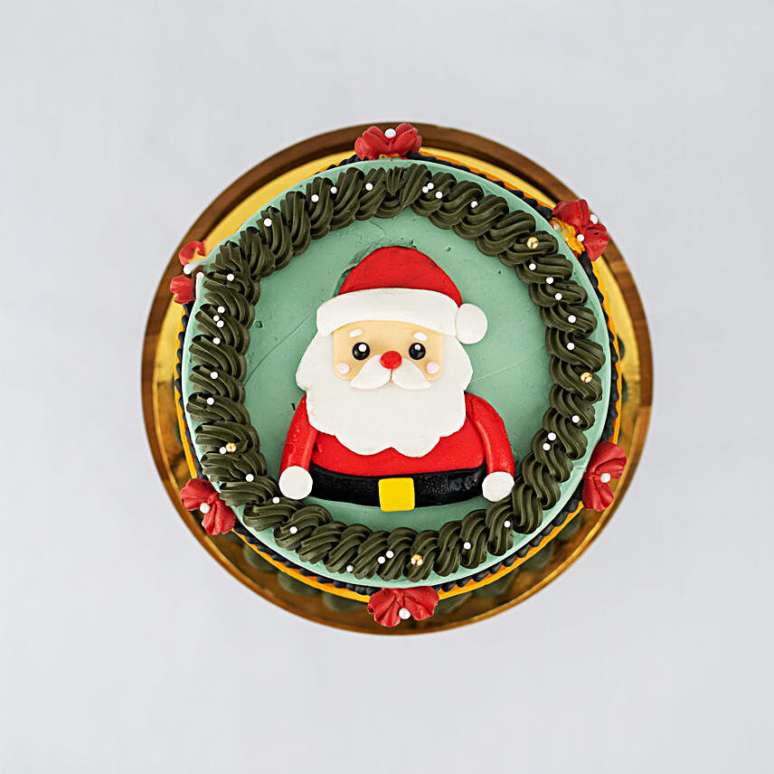 Vintage X Mas Designer Cake:Christmas Cakes Delivery In Malaysia