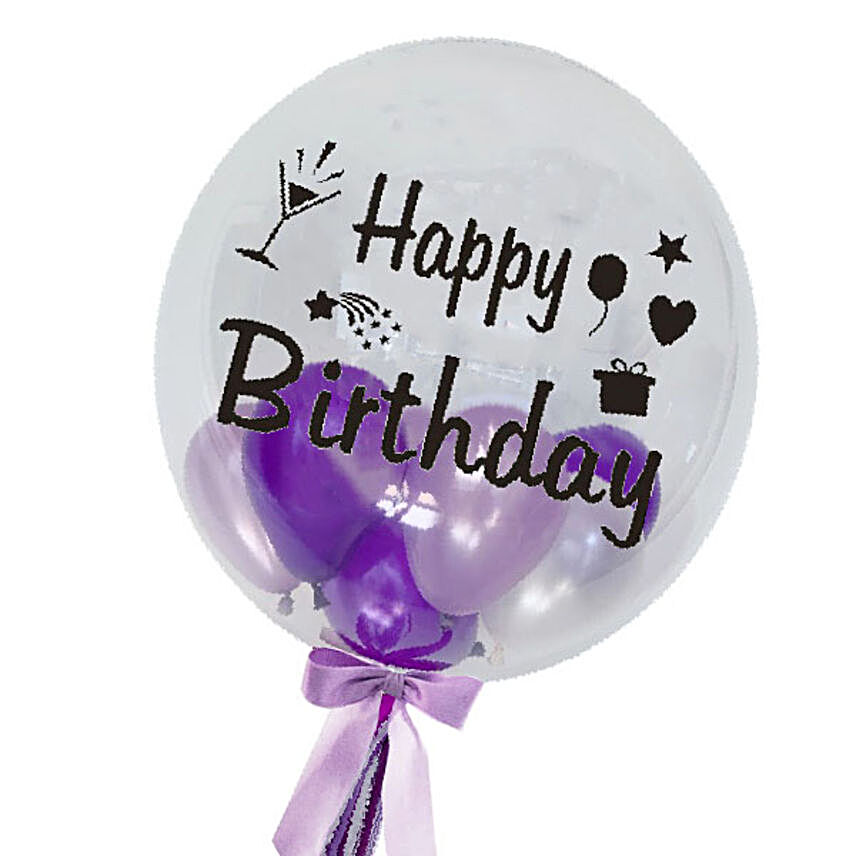 Happy Birthday Balloons In Balloon