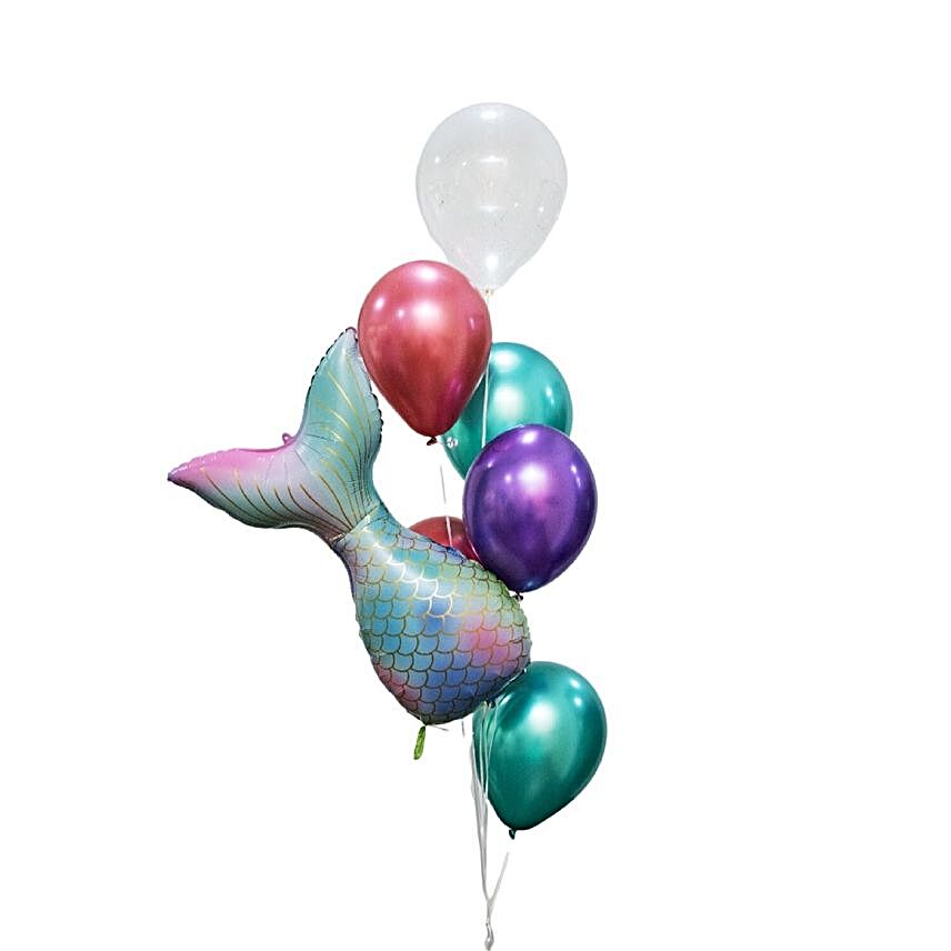Mermaid Tail Balloons Bunch