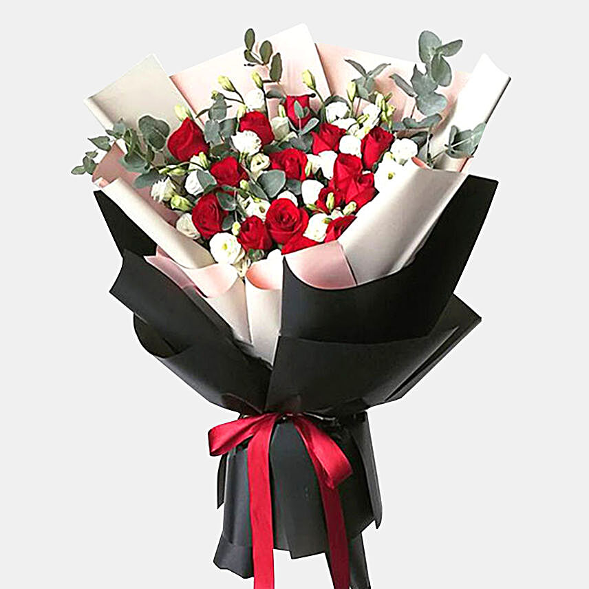 Pure Rose Love Bouquet:Rose Delivery in Malaysia