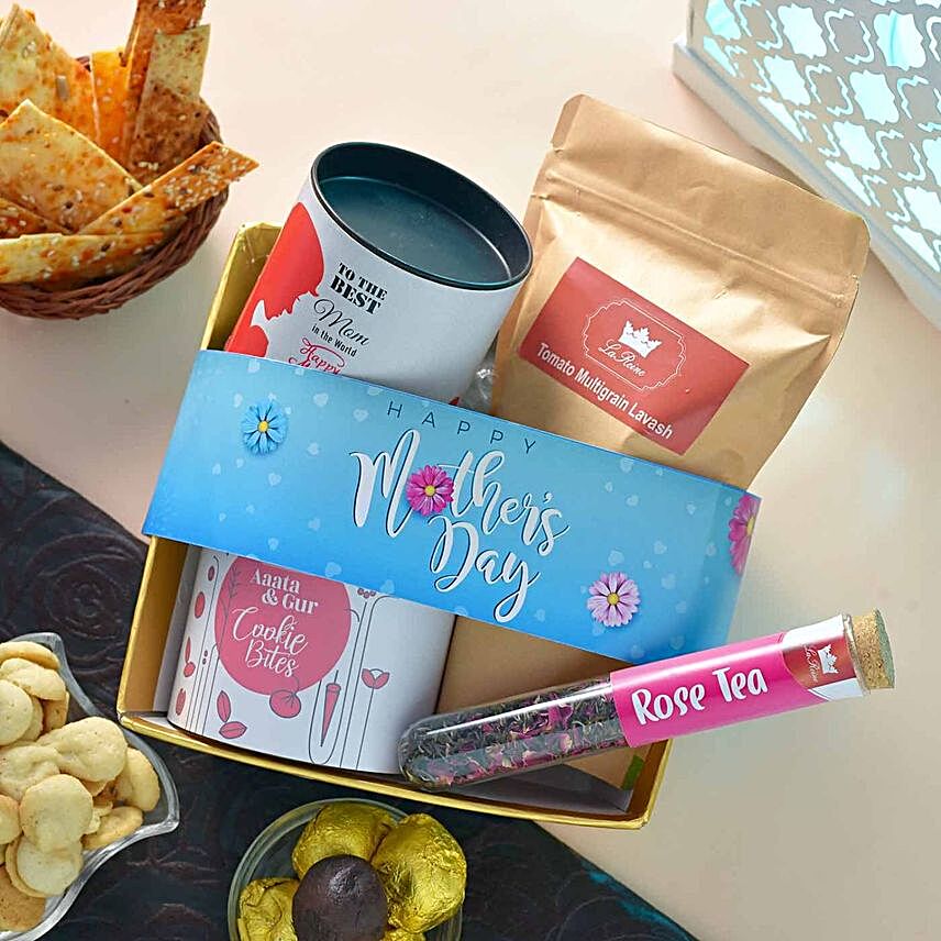 Mothers Day Chocolate And Cookies Designer Box