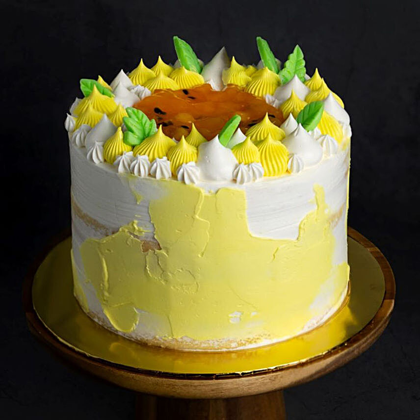Delectable Mango Passion Cake:Send Valentines Day Gifts to Malaysia