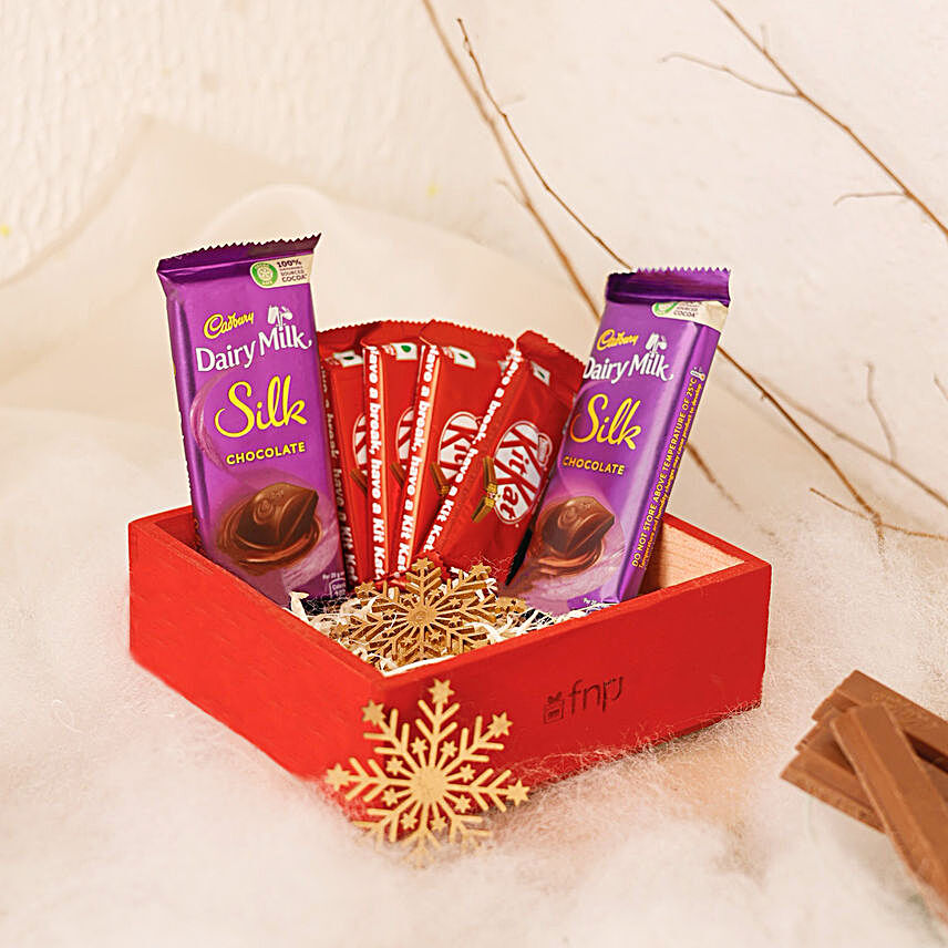 Delighted Holidays Chocolate Tray