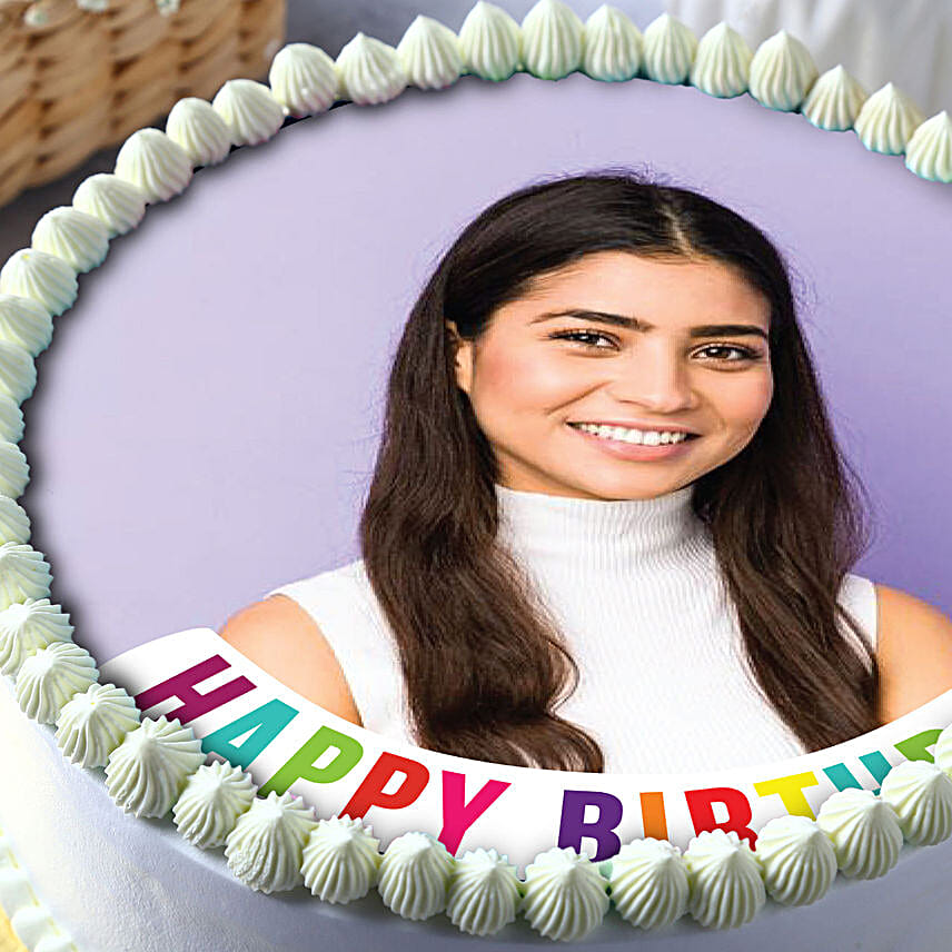 Birthday Pineapple Eggless Cake