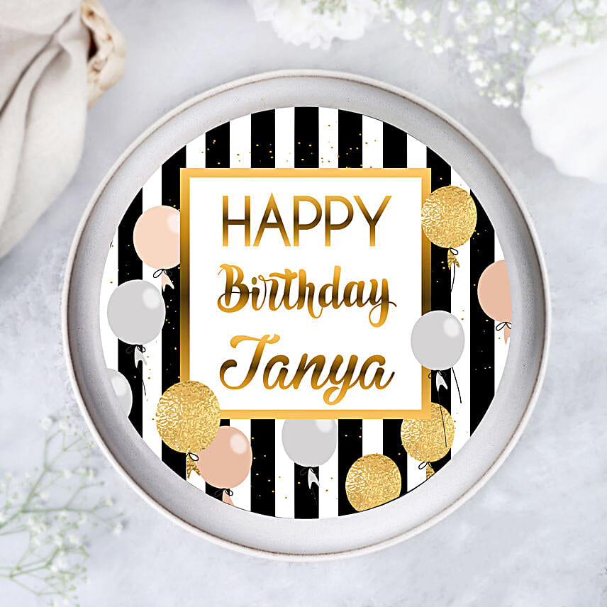 Birthday Special Chocolate Photo Cake Half Kg