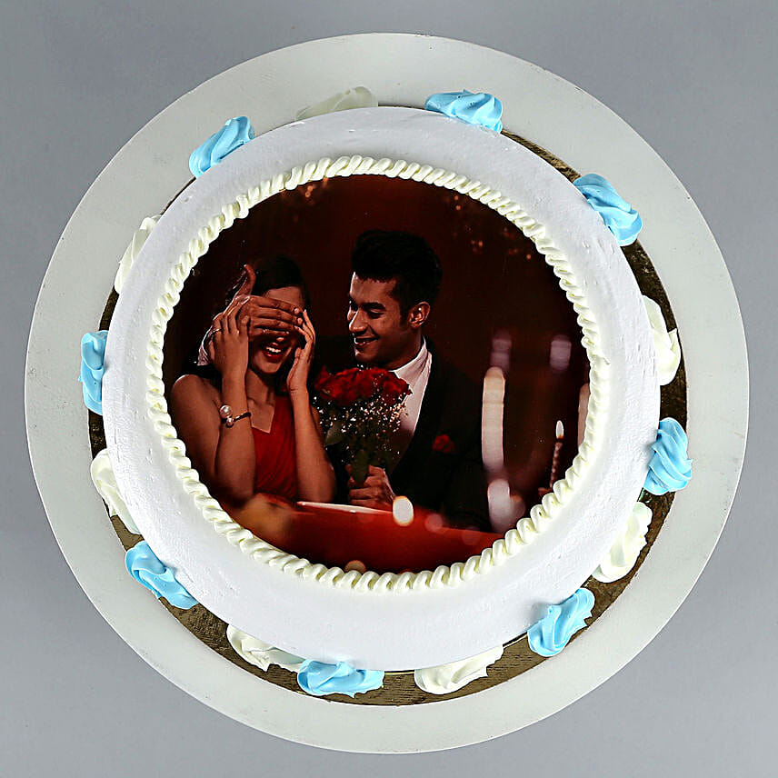 Affection Photo Chocolate Cake
