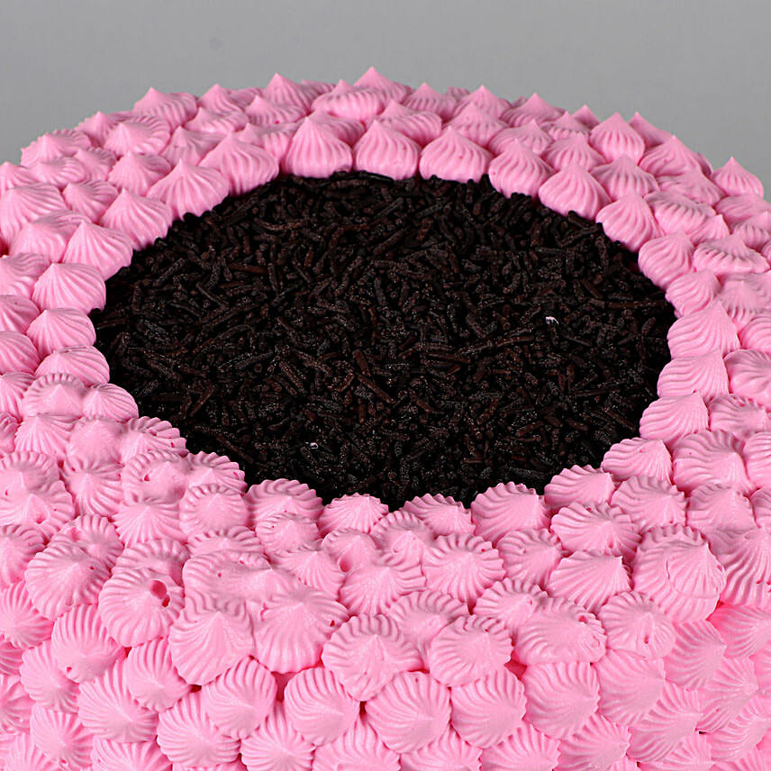 Amazing Pink Chocolate Cake Half Kg