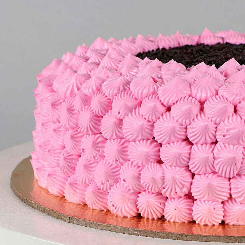 Amazing Pink Chocolate Cake Half Kg