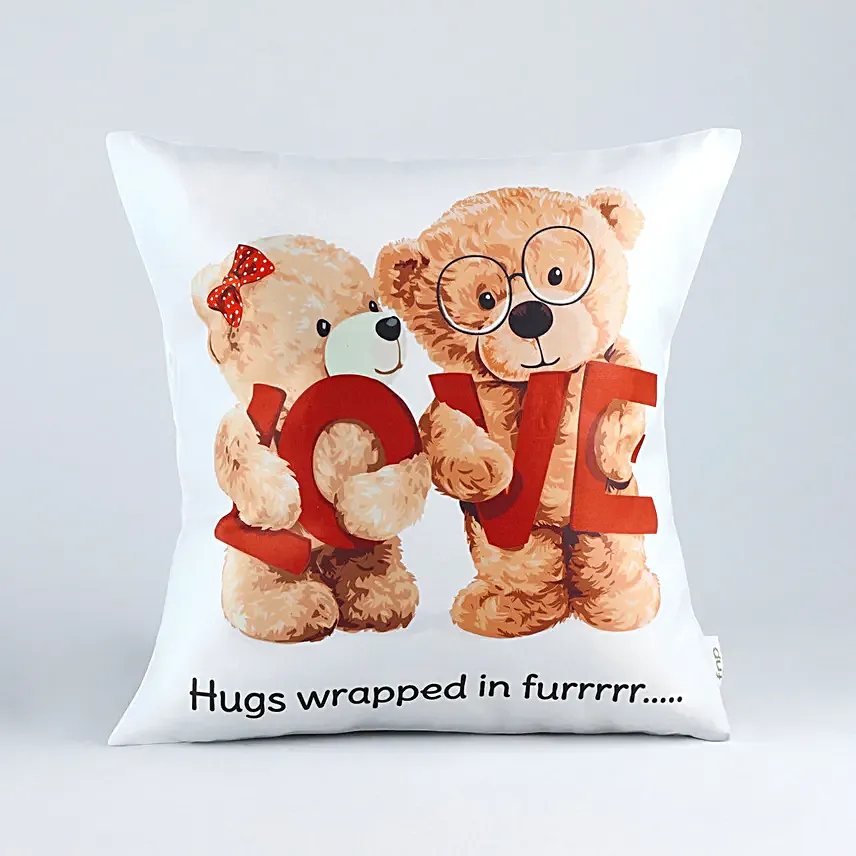 Bear Hugs Cushion