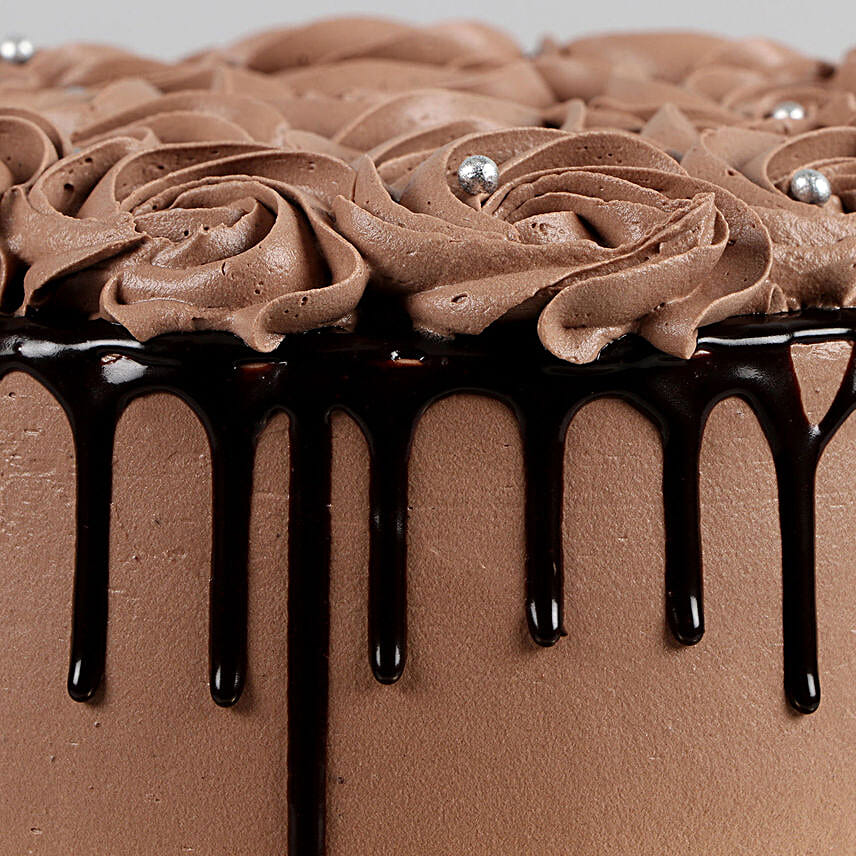 Choco Rose Delight Designer Cake 1.5 Kg