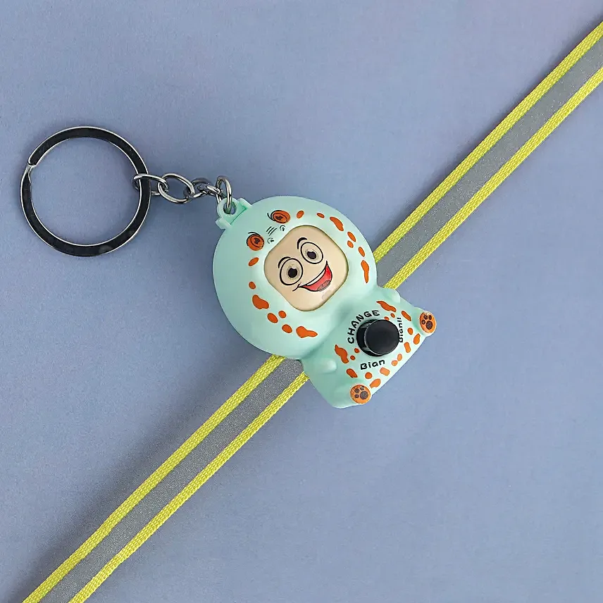 Emoji Switch Hero Rakhi For Kids N Delectable Gulab Jamun Combo