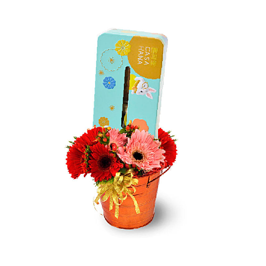 Flavourful Mooncakes And Gerberas