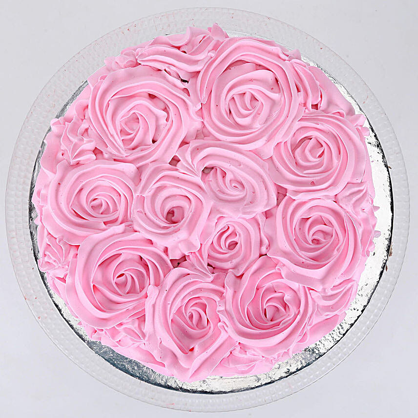 Floral Chocolate Cake 1.5 Kg