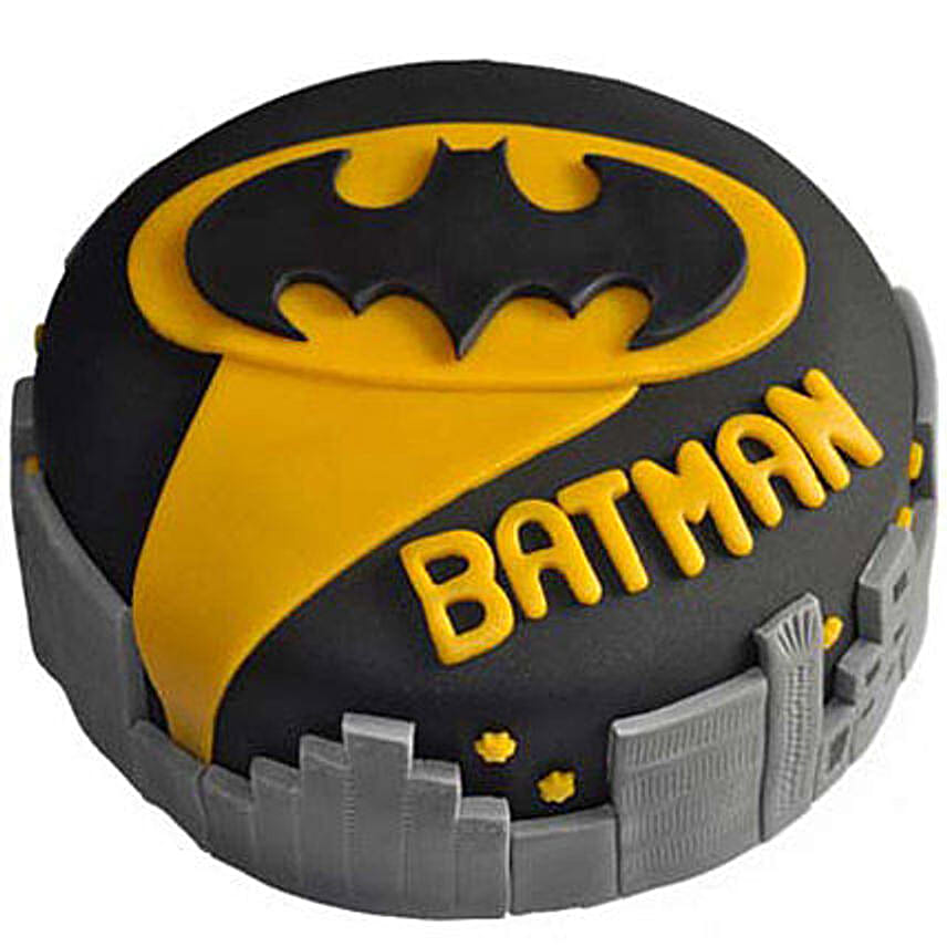 Glitzyy Batman City Cake 0.5Kg