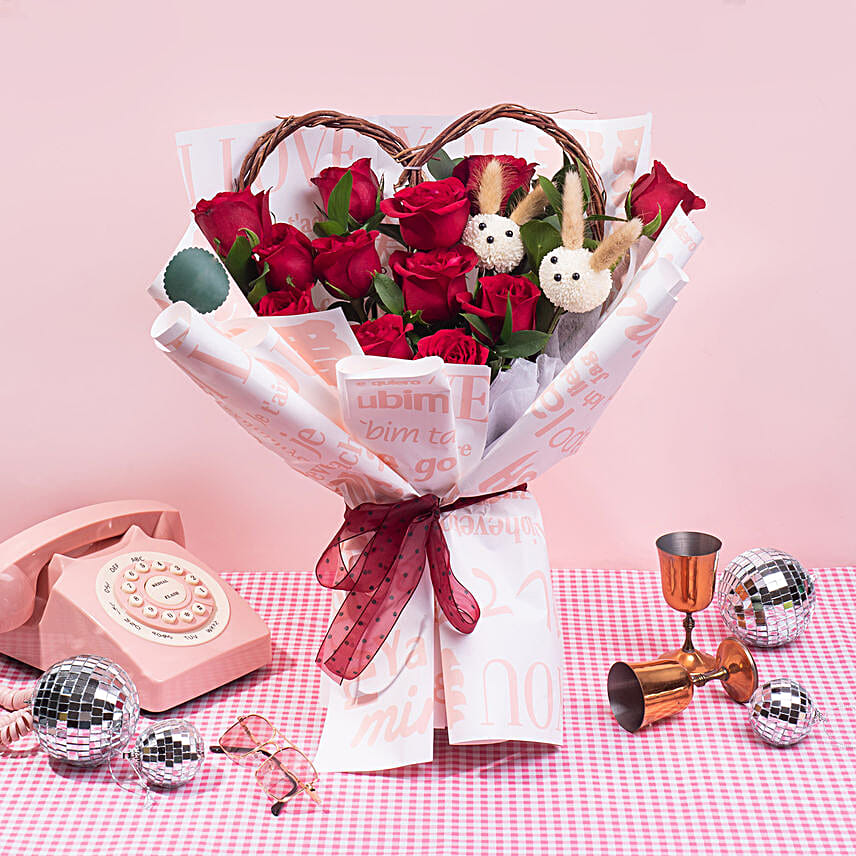 Love You 3000 Bouquet Fresh Flower