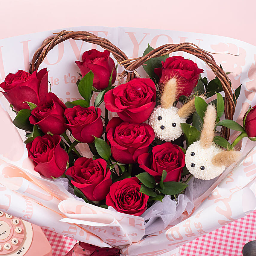 Love You 3000 Bouquet Fresh Flower