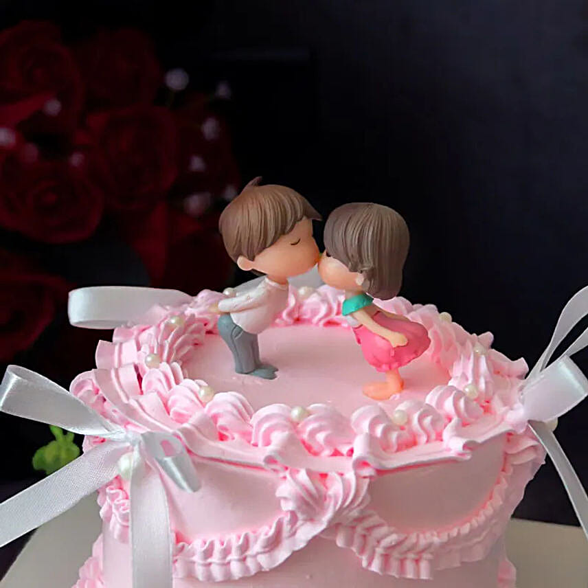 Lovey Dovey Taro Cake