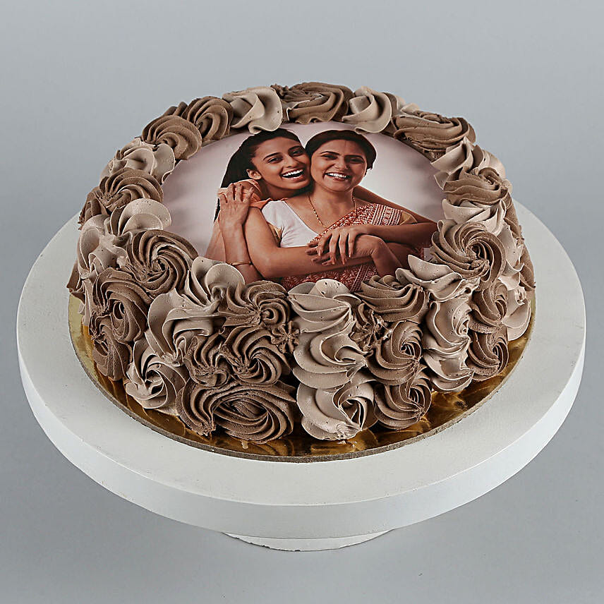 My Love Photo Chocolate Cake