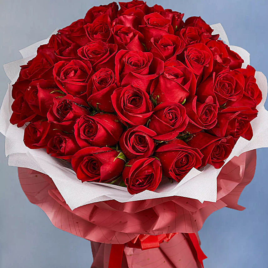 Premium Red Roses Bouquet