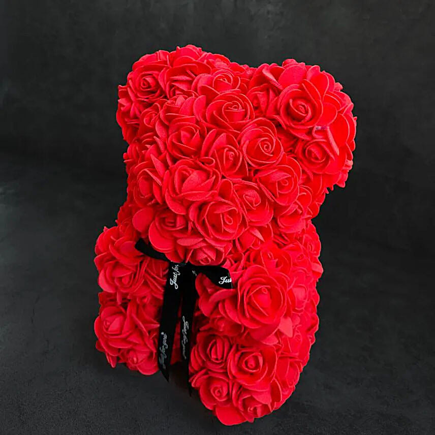 Red Rose Teddy