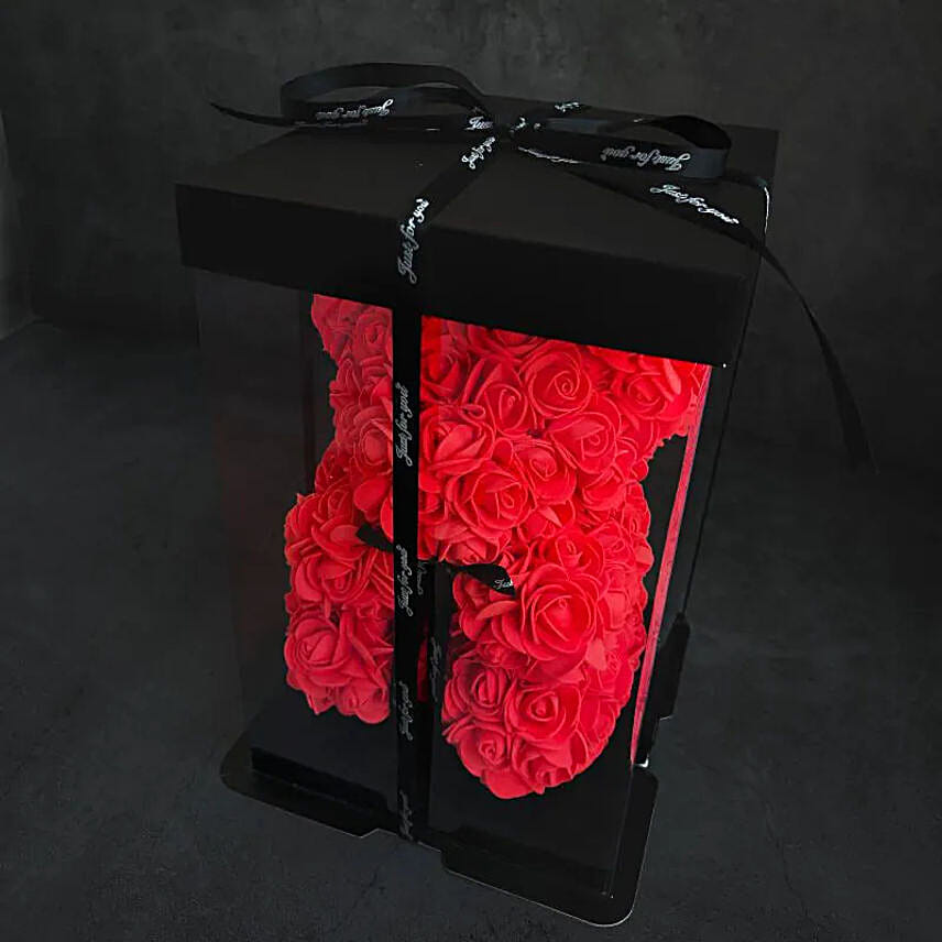 Red Rose Teddy