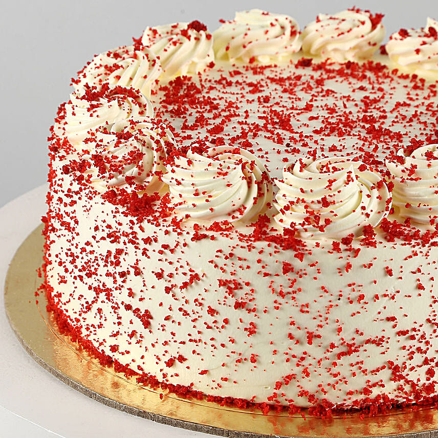 Red Velvet Cream Cake Half Kg